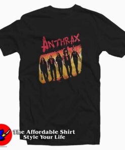 Vintage Anthrax Parody The Warriors T-Shirt On Sale Vintage Anthrax Parody The Warriors T-Shirt On Sale