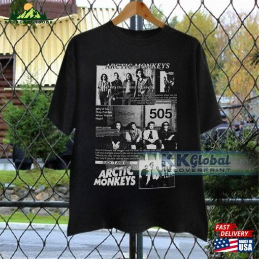 Vintage Arctic Monkeys Band T-Shirt Tour 2023 Am North American Shirt Sweatshirt