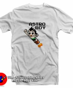 Vintage Astro Boy 8bit Inpired Unisex T Shirt On Sale 2