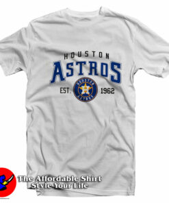 Vintage Astros Baseball est 1962 Unisex T Shirt On Sale 1
