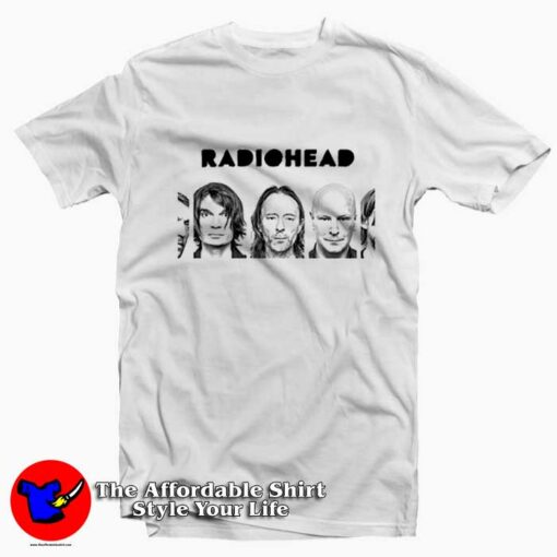 Vintage Band Radiohead 90s Unisex T-shirt On Sale