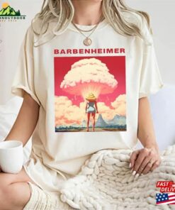 Vintage Barbenheimer I Survived 2023 Shirt Barbieheimer Active Barbie T-Shirt Hoodie Sweatshirt