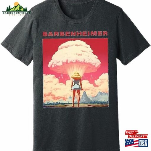 Vintage Barbenheimer I Survived 2023 Shirt Barbieheimer Oppenheimer Movie Hoodie Unisex