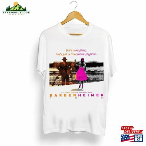 Vintage Barbenheimer Shirt Barb Oppenheimer 2023 Hoodie T-Shirt