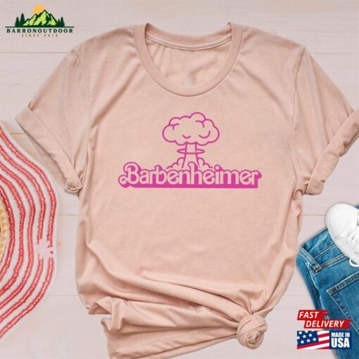 Vintage Barbenheimer Shirt Barbie Movie 2023 T-Shirt Retro Unisex