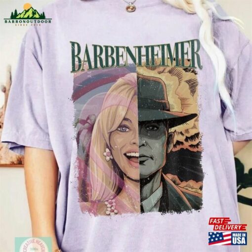 Vintage Barbenheimer Shirt Barbie Oppenheimer 2023 Classic Sweatshirt