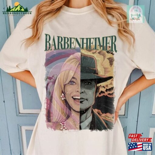 Vintage Barbenheimer Shirt Barbie Oppenheimer 2023 Classic Sweatshirt