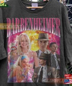 Vintage Barbenheimer Shirt Barbie The Destroyer Of Word Movie Oppenheimer Hoodie Sweatshirt