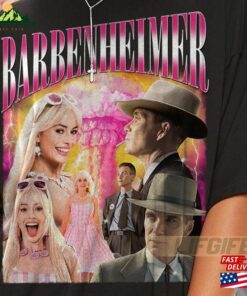 Vintage Barbenheimer Shirt Barbie The Destroyer Of Word Movie Oppenheimer Hoodie Unisex