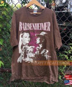 Vintage Barbenheimer Shirt Barbie The Destroyer Of Word Movie Oppenheimer T-Shirt Hoodie