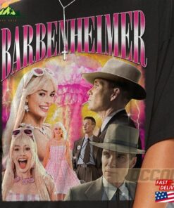 Vintage Barbenheimer Shirt Barbie The Destroyer Of Word Movie Oppenheimer T-Shirt Sweatshirt