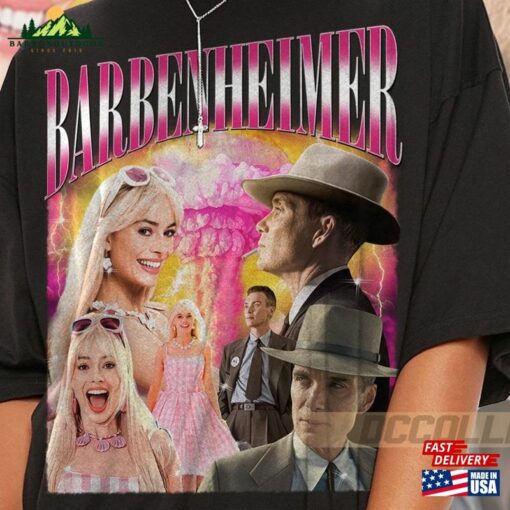 Vintage Barbenheimer Shirt Barbie The Destroyer Of Word Movie Oppenheimer T-Shirt Sweatshirt