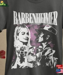 Vintage Barbenheimer Shirt Come On Baby Lets Go Party Classic Unisex