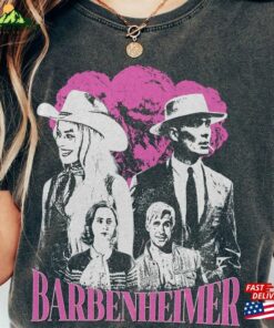 Vintage Barbenheimer Shirt Comfort Colors Comeon Baby Lets Go Party Hoodie Unisex