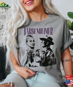 Vintage Barbenheimer Shirt Comfort Colors Comeon Baby Lets Go Party Unisex Hoodie