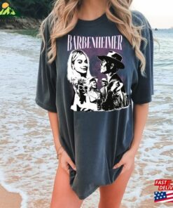 Vintage Barbenheimer Shirt Comfort Colors Comeon Baby Lets Go Party Unisex T-Shirt