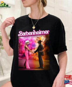 Vintage Barbenheimer Shirt Movie Comeon Baby Lets Go Party Tee Hoodie Sweatshirt