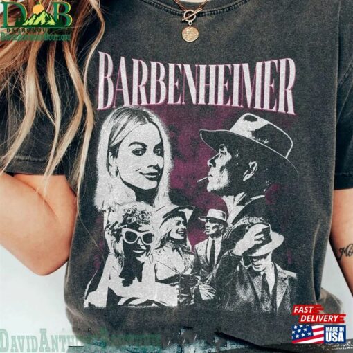 Vintage Barbenheimer Shirt Sweatshirt T-Shirt Unisex