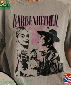Vintage Barbenheimer Shirt Sweatshirt T-Shirt Unisex 2 Vintage Barbenheimer Shirt Sweatshirt T Shirt Unisex 3