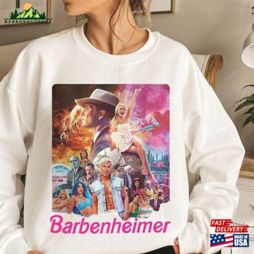 Vintage Barbenheimer T-Shirt Shirt 2023 Classic Sweatshirt