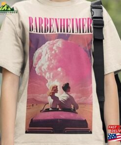 Vintage Barbenheimer V3 Shirt Comeon Baby Lets Go Party Unisex Hoodie