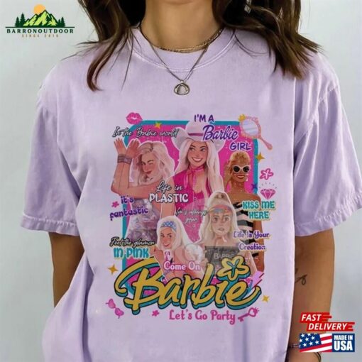 Vintage Barbie 90S Shirt Come On Let Unisex Hoodie