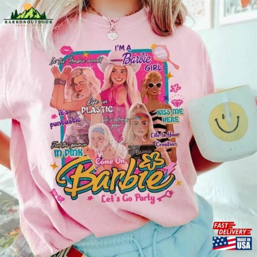 Vintage Barbie 90S Shirt Come On Let Unisex Hoodie