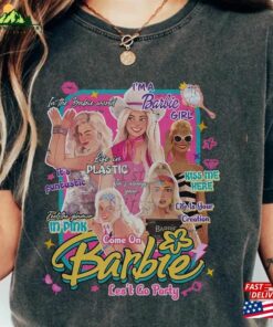 Vintage Barbie 90S Shirt Movie 2023 Comfort Color® Fan T-Shirt Unisex Vintage Barbie 90S Shirt Movie 2023 Comfort Color® Fan T-Shirt Unisex