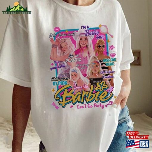 Vintage Barbie 90S Shirt Movie 2023 Fan Classic Sweatshirt