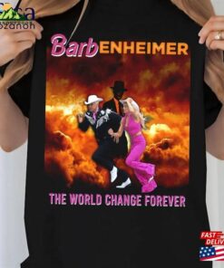 Vintage Barbie And Ken Run Barbenheimer Shirt Sweatshirt Vs Oppenheimer T-Shirt Classic Vintage Barbie And Ken Run Barbenheimer Shirt Sweatshirt Vs Oppenheimer T-Shirt Classic