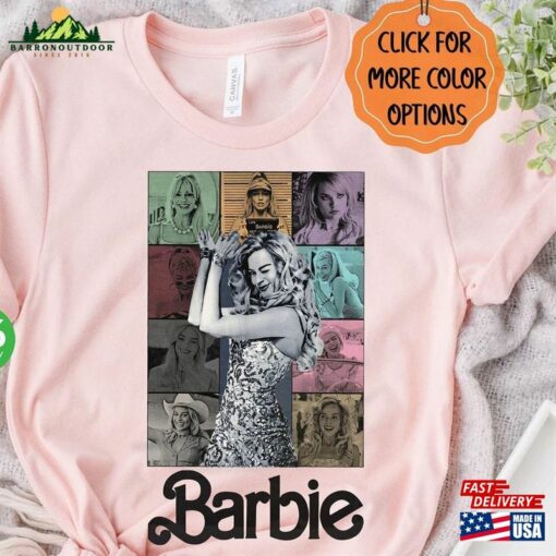 Vintage Barbie Eras Tour Shirt Movie 2023 Doll T-Shirt Hoodie