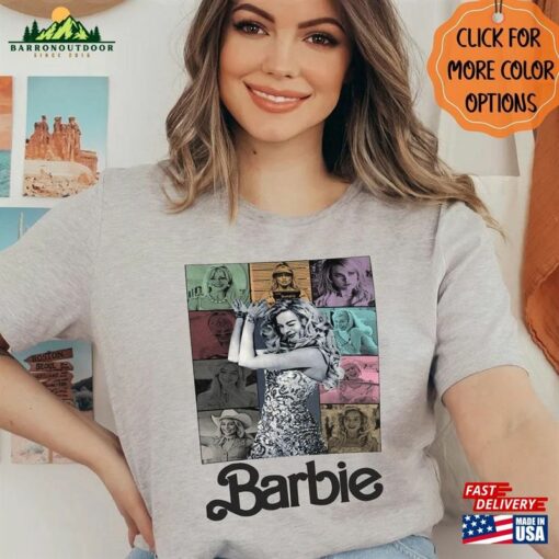 Vintage Barbie Eras Tour Shirt Movie 2023 Doll T-Shirt Hoodie