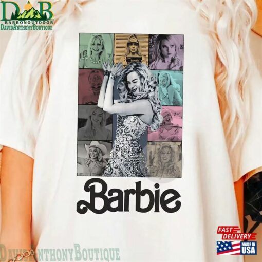 Vintage Barbie Eras Tour Shirt Movie 2023 Sweatshirt Doll Unisex Hoodie