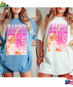 Vintage Barbie Margot Robbie 90S Shirt Vs Oppenheimer Sweatshirt Hoodie Vintage Barbie Margot Robbie 90S Shirt Vs Oppenheimer Sweatshirt Hoodie