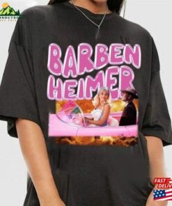 Vintage Barbie Oppenheimer 2023 Shirt Barbieheimer Active T-Shirt Funny Movie 3D Hoodie