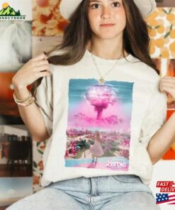Vintage Barbie Oppenheimer 2023 Shirt Barbieheimer Active T Shirt Funny Movie 3D Unisex Classic 3