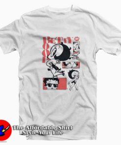 Vintage Betty Boop Stylin Snaps Unisex T-shirt On Sale