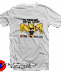 Vintage Bitches With Problems Graphic T Shirt On Sale 2