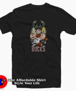 Vintage Bucks Peanuts Parody Unisex T-shirt On Sale Vintage Bucks Peanuts Parody Unisex T-shirt On Sale