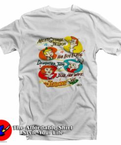 Vintage Cartoon The Jetsons Unisex T-Shirt On Sale