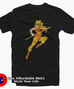 Vintage Cartoon ThunderCats Cheetara Unisex T-Shirt On Sale Vintage Cartoon ThunderCats Cheetara Unisex T-Shirt On Sale