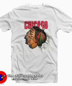 Vintage Chicago Blackhawks Indian Unisex T shirt On Sale 1