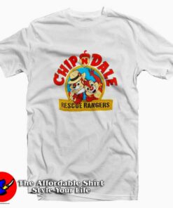Vintage Chip N Dale Rescue Rangers T shirt On Sale 1