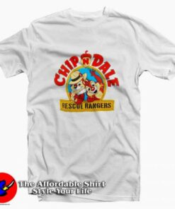 Vintage Chip N Dale Rescue Rangers T shirt On Sale 2