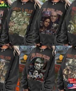 Vintage Chucky Sweatshirt Childs Play 1988 Shirt Halloween Fan Gifts Horror Movie Killers Characters Hoodie 3