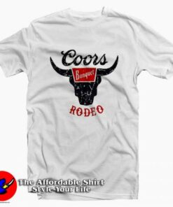 Vintage Coors Banget Rodeo Unisex T-shirt Cheap