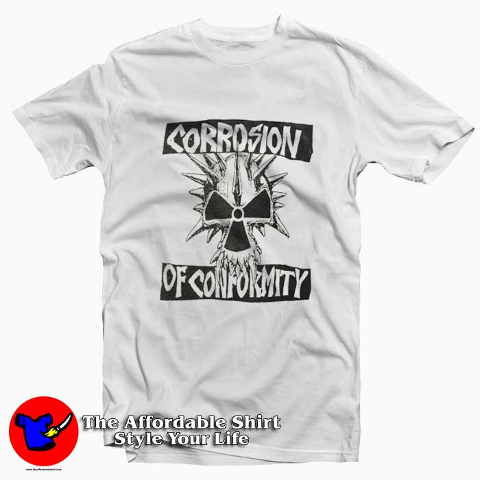 Vintage Corrosion Of Conformity Logo Graphic T-Shirt On Sale Vintage Corrosion Of Conformity Logo Graphic T-Shirt On Sale