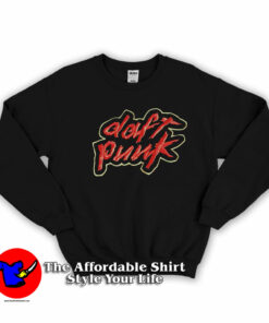 Vintage Daft Punk Homework Logo Graphic Sweatshirt On Sale Vintage Daft Punk Homework Logo Graphic Sweatshirt On Sale