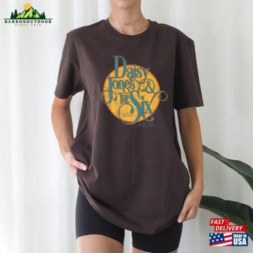 Vintage Daisy Jones And The Six Sweatshirt Au Ro Ra World Tour Shirt 2023 Classic T-Shirt