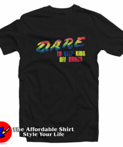 Vintage Dare To Resist Drugs And Violence T-Shirt On Sale Vintage Dare To Resist Drugs And Violence T-Shirt On Sale